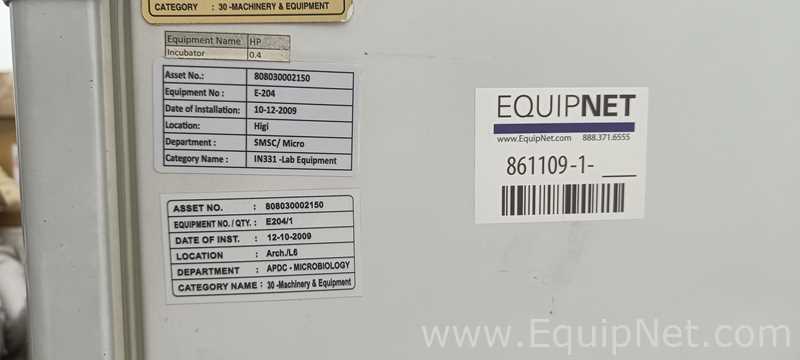 Thermo Scientific Heraeus BK 800 Refrigerated Incubator