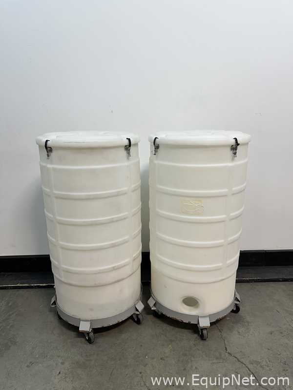 Lot of 2 200L Storage Barrels