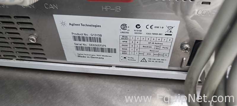 HPLC Agilent Technologies 1200 Series