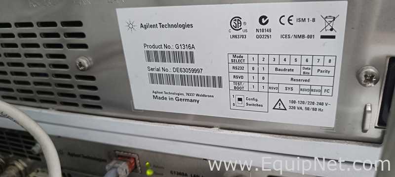 HPLC Agilent Technologies 1200 Series