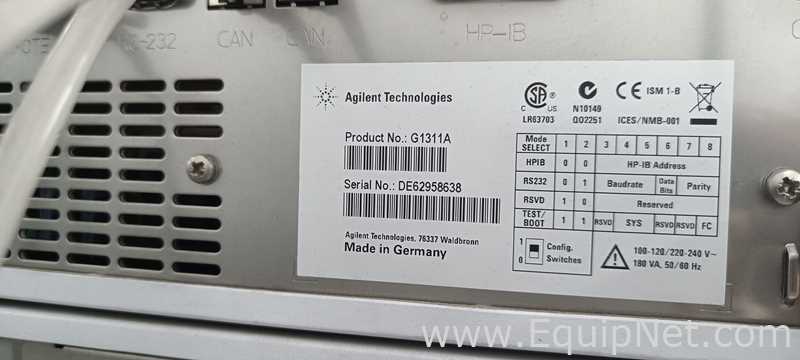 HPLC Agilent Technologies 1200 Series