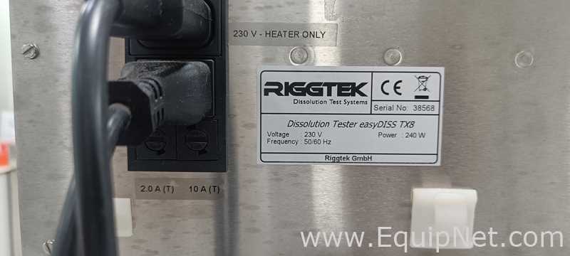 Sistema de Disolución Riggtek easyDISS TX8