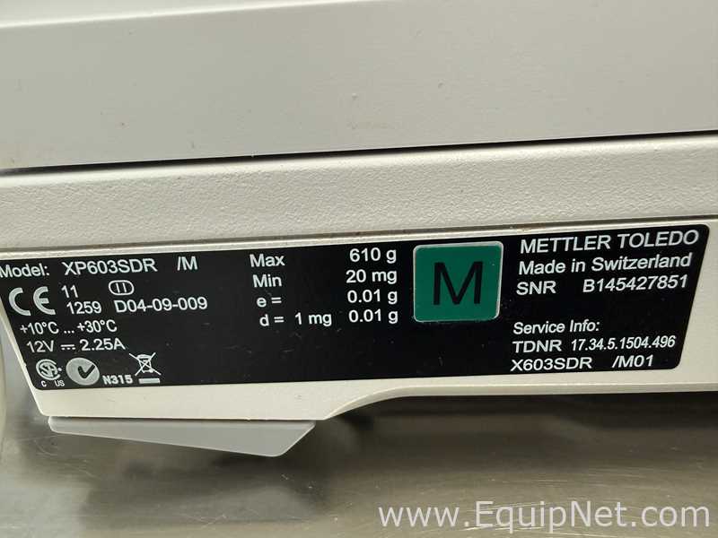 lote de  2 Balança de Laboratório Mettler Toledo 