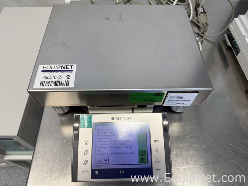 lote de  2 Balança de Laboratório Mettler Toledo 