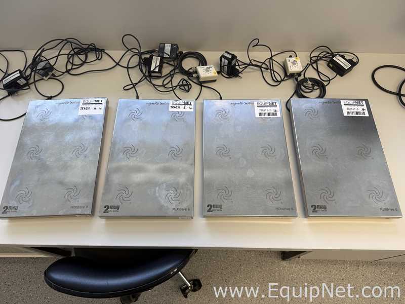 Lot of 4 2mag AG Mixdrive 6 Magnetic Stirrers