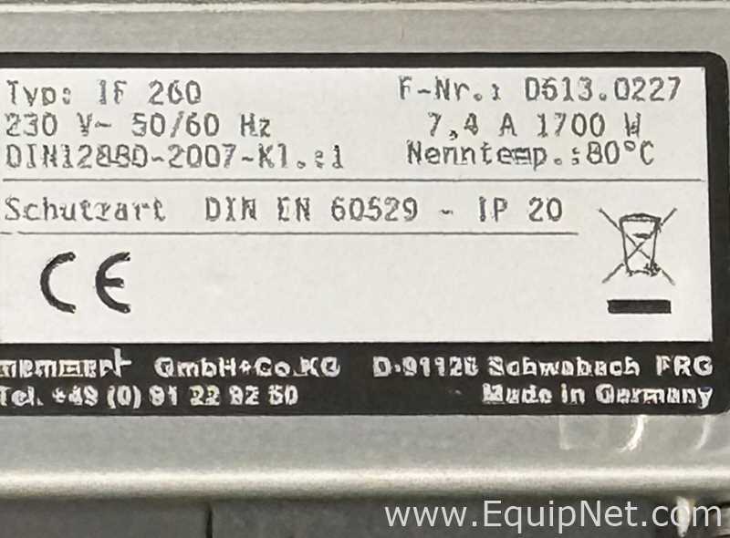 Incubadora Memmert IF 260