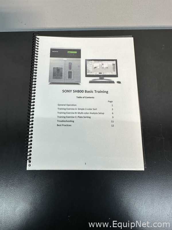Sony LE-SH800ZFP Cell Sorter With Fludics Cart Jun-Air 85R-4P And SAFE System Smoke Evacuator