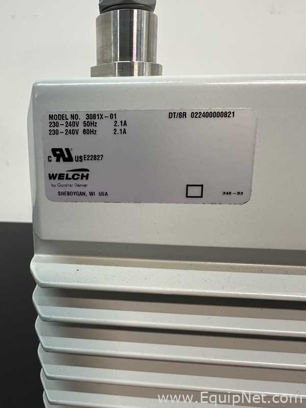 Welch C/RV Pro 8 Two-Stage Rotary Vane Vacuum Pump