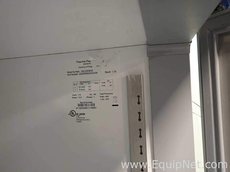 Thermo Scientific UGL2320A20 Refrigerator