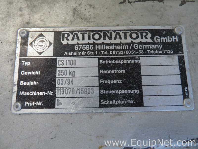 Línea de Alimentador o Enderezador Rationator BE 300/1900