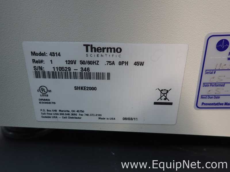 Agitador Thermo Scientific 4314