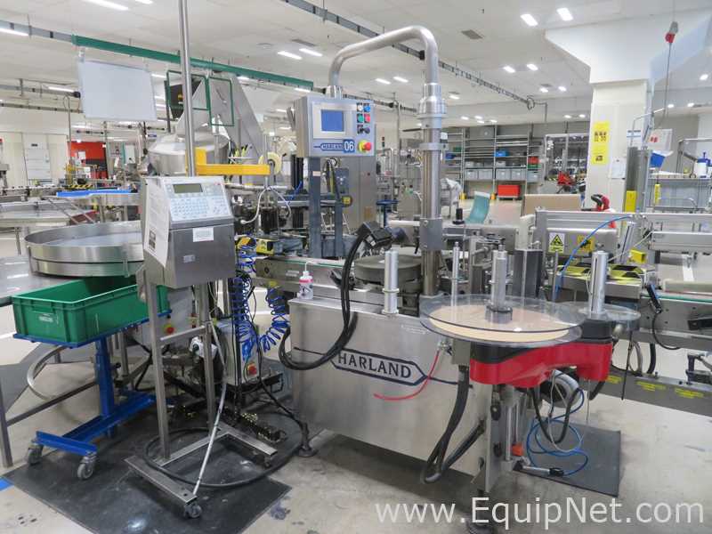 Harland Labelling Machine With Intron EBS-6000 Industrial Inkjet Printer - Line Rationator 26