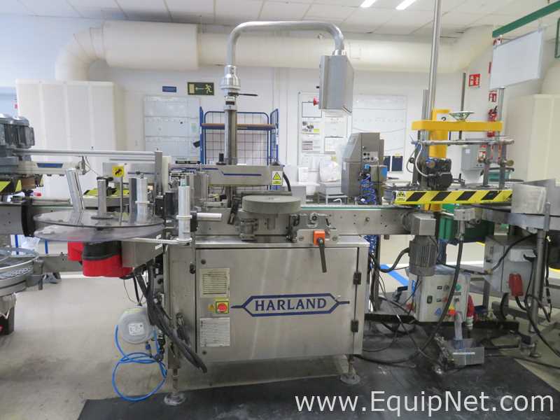 Harland Labelling Machine With Intron EBS-6000 Industrial Inkjet Printer - Line Rationator 26