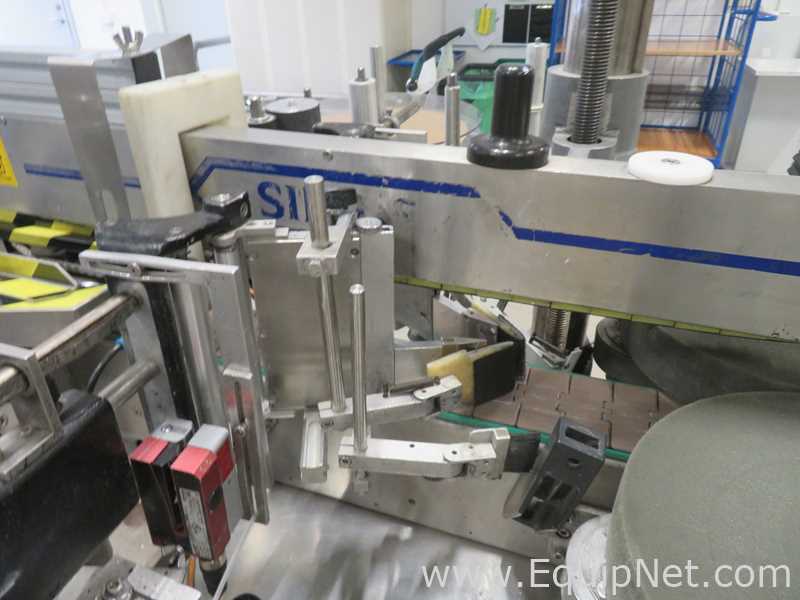 Harland Labelling Machine With Intron EBS-6000 Industrial Inkjet Printer - Line Rationator 26