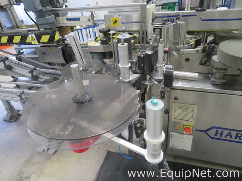 Harland Labelling Machine With Intron EBS-6000 Industrial Inkjet Printer - Line Rationator 26