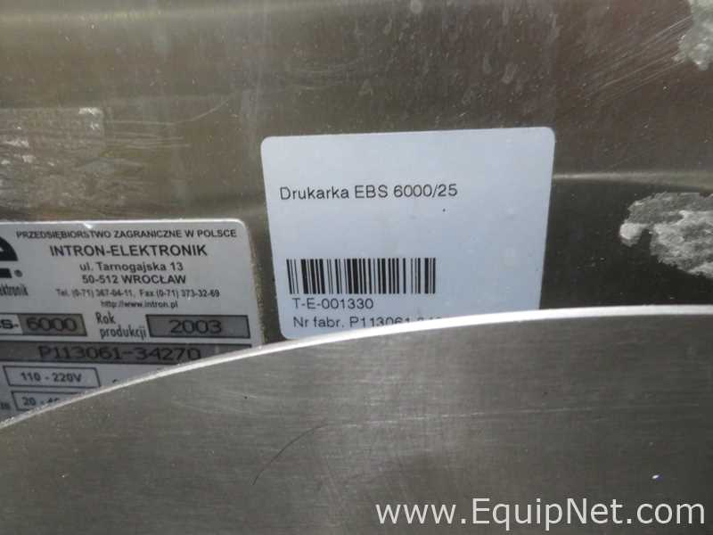 Harland Labelling Machine With Intron EBS-6000 Industrial Inkjet Printer - Line Rationator 26