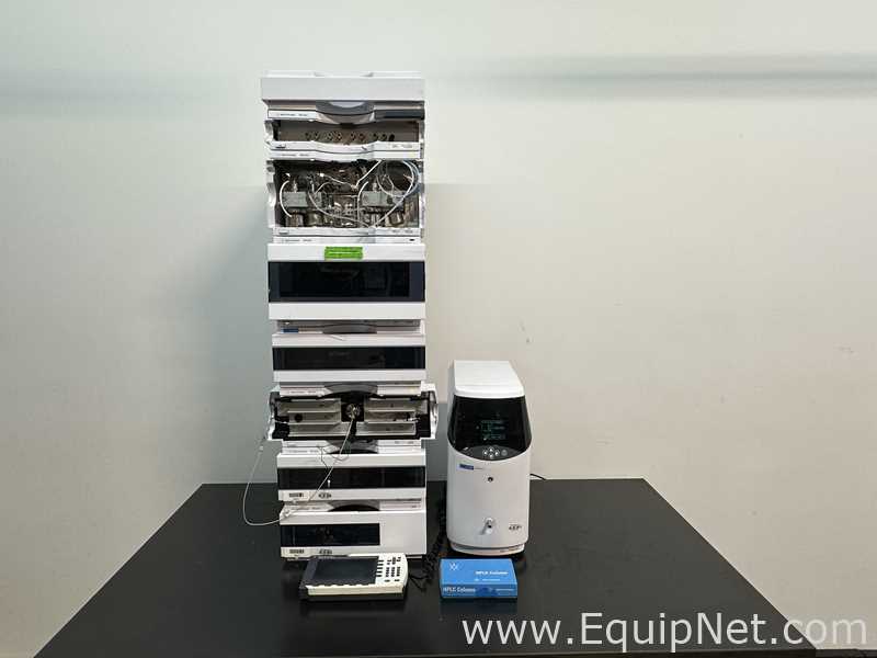 Agilent Technologies HPLC System With 1260 FLD Spectra, 1260 DAD, And 1290 ELSD Detectors