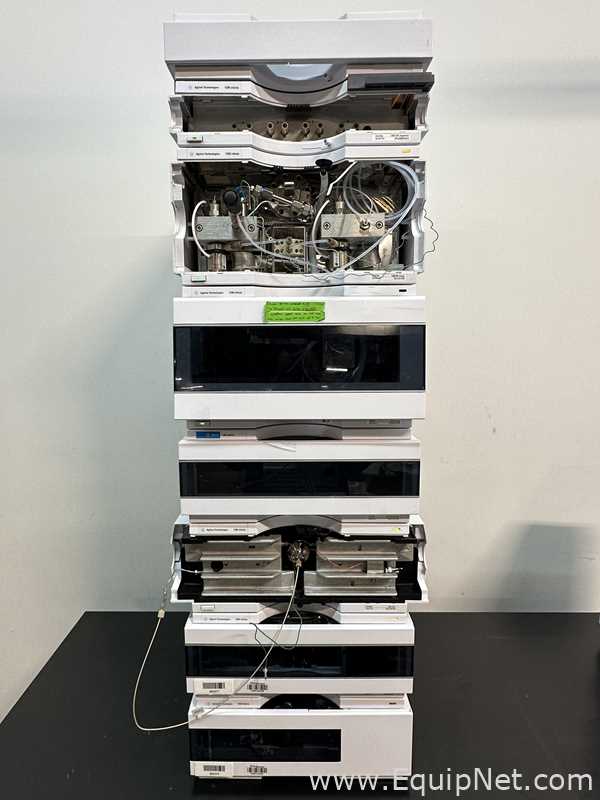 Agilent Technologies HPLC System With 1260 FLD Spectra, 1260 DAD, And 1290 ELSD Detectors
