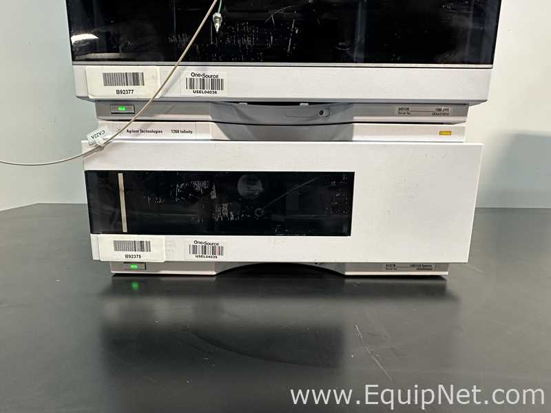 Agilent Technologies HPLC System With 1260 FLD Spectra, 1260 DAD, And 1290 ELSD Detectors