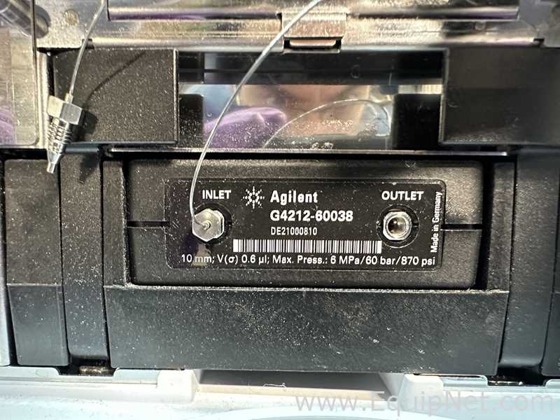Agilent Technologies HPLC System With 1260 FLD Spectra, 1260 DAD, And 1290 ELSD Detectors