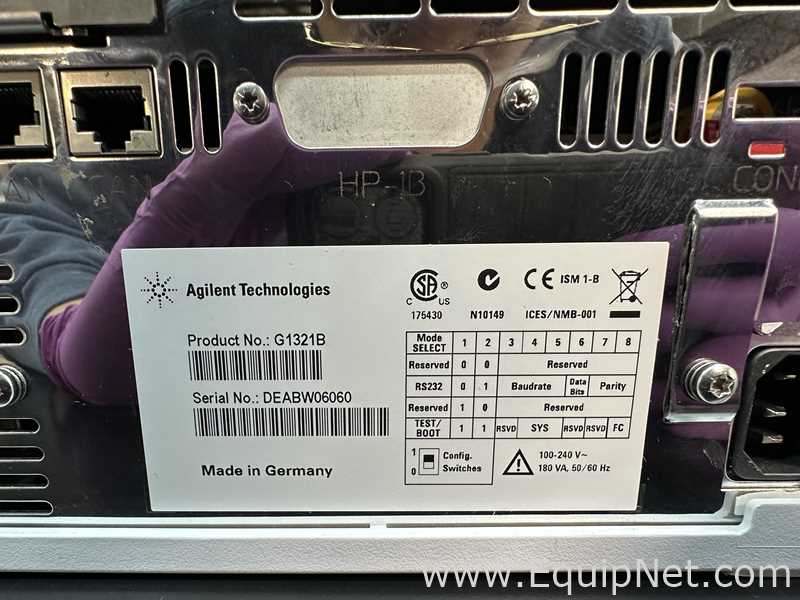 Agilent Technologies HPLC System With 1260 FLD Spectra, 1260 DAD, And 1290 ELSD Detectors