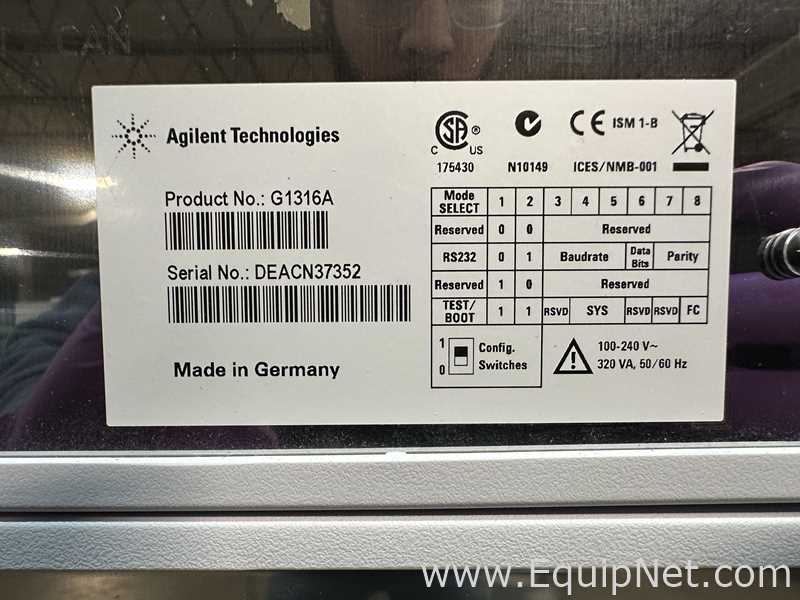Agilent Technologies HPLC System With 1260 FLD Spectra, 1260 DAD, And 1290 ELSD Detectors