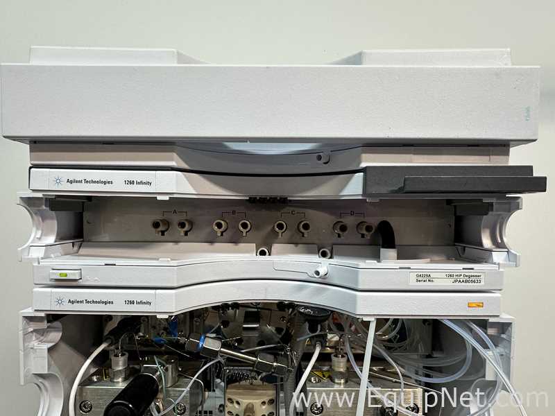 Agilent Technologies HPLC System With 1260 FLD Spectra, 1260 DAD, And 1290 ELSD Detectors
