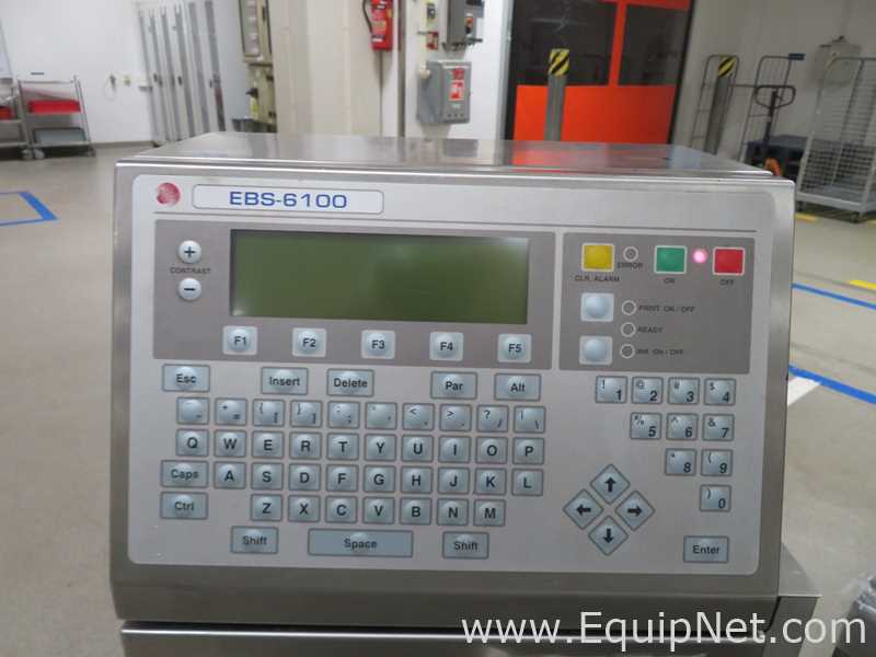 Linhas de Marcador de Código ou Impressão EBS Ink-Jet Systems EBS-6100