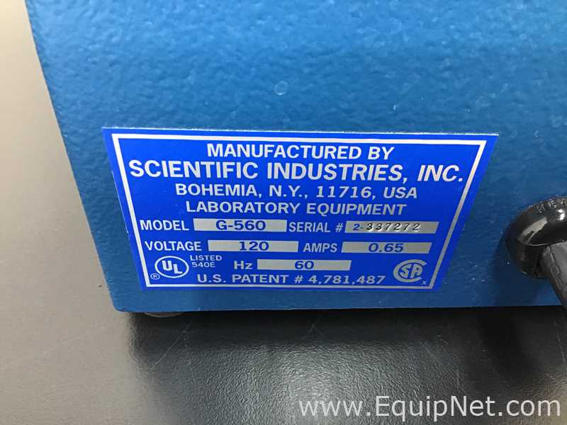 Lote de 5 Mezclador de Laboratorio Scientific Industries, Inc. Vortex Genie 2