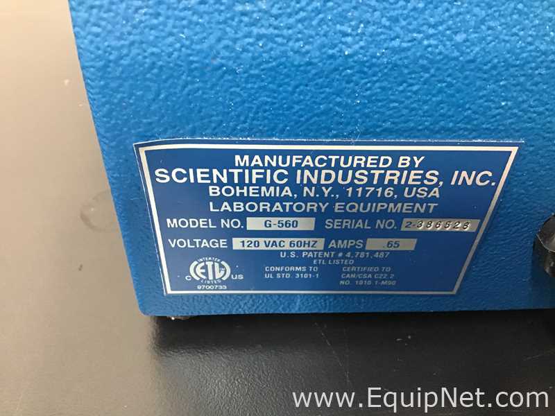 Lote de 5 Mezclador de Laboratorio Scientific Industries, Inc. Vortex Genie 2