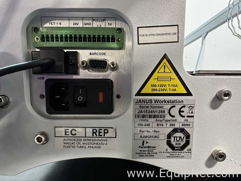 Manipulador de Líquidos Perkin Elmer Janus