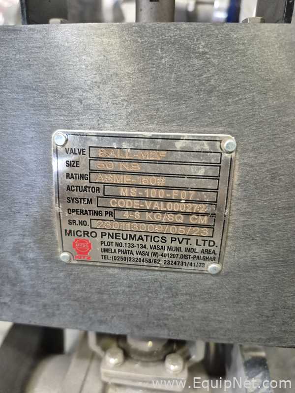 Lote de  Válvula Micro Pneumatics Pvt. Ltd. MP-PI-2M - FP