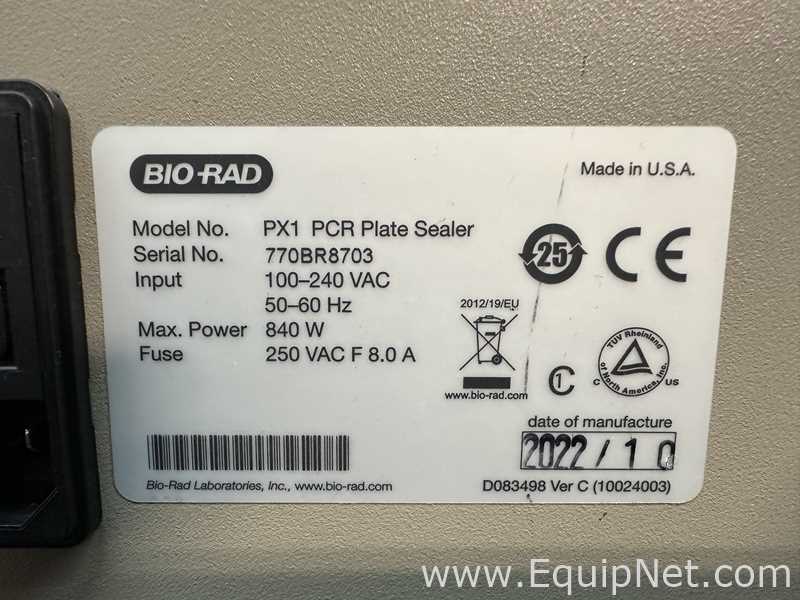 Bio-Rad QX200 Droplet Reader With PX1 PCR Plate Sealer