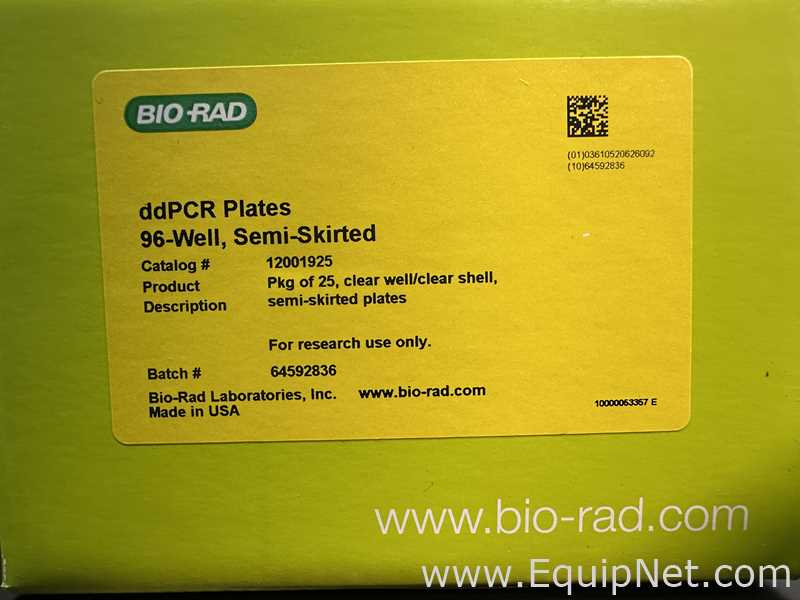 Bio-Rad QX200 Droplet Reader With PX1 PCR Plate Sealer