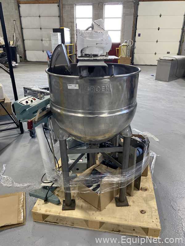 Recipiente de Mistura aço inox Groen N-30.  30 Galão