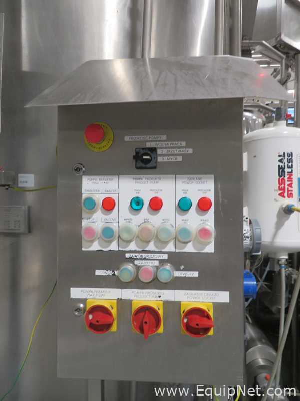 Recipiente de Mistura aço inox Schwarz Dornstetten .  800 Litros