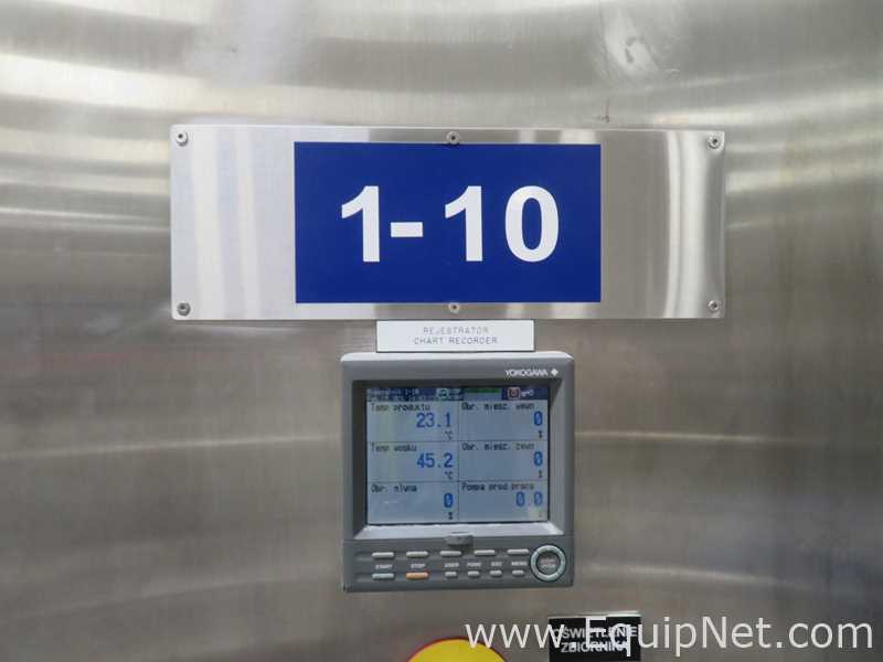 Recipiente de Mistura aço inox Schwarz Dornstetten .  800 Litros