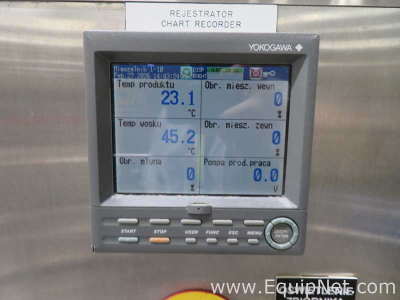 Recipiente de Mistura aço inox Schwarz Dornstetten .  800 Litros