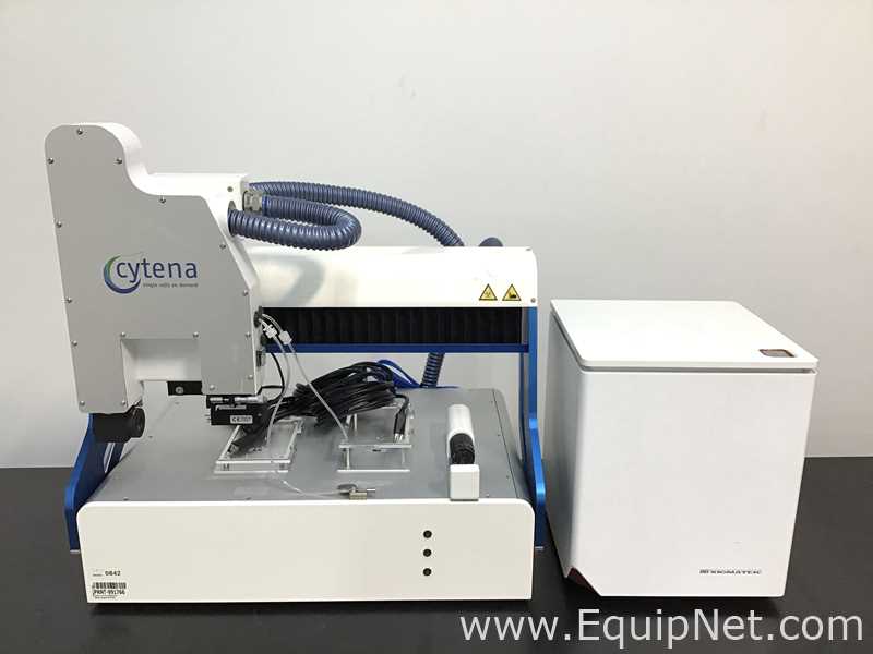 Cytena Cy-Clone Prototype Single Cell On Demand Dispenser With Cy-Clone Prototype Computer