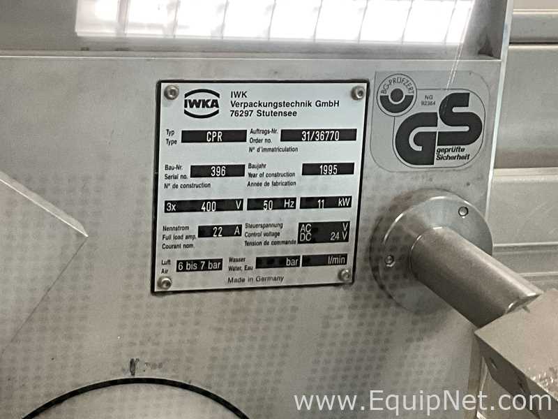 IWK Verpackungstechnik GmbH CPR Horizontal Cartoner - Eye Drop Line 1