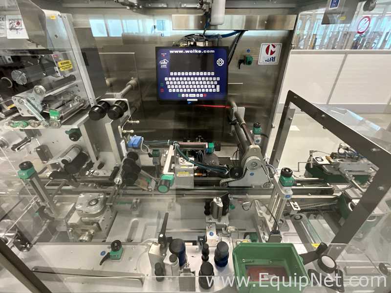 Marchesini Group Neri BLA420 Carton Vignet Labeller with Antares Vision VM1300 142 - Eye Drop Line 1
