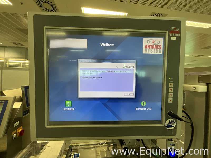 Marchesini Group Neri BLA420 Carton Vignet Labeller with Antares Vision VM1300 142 - Eye Drop Line 1