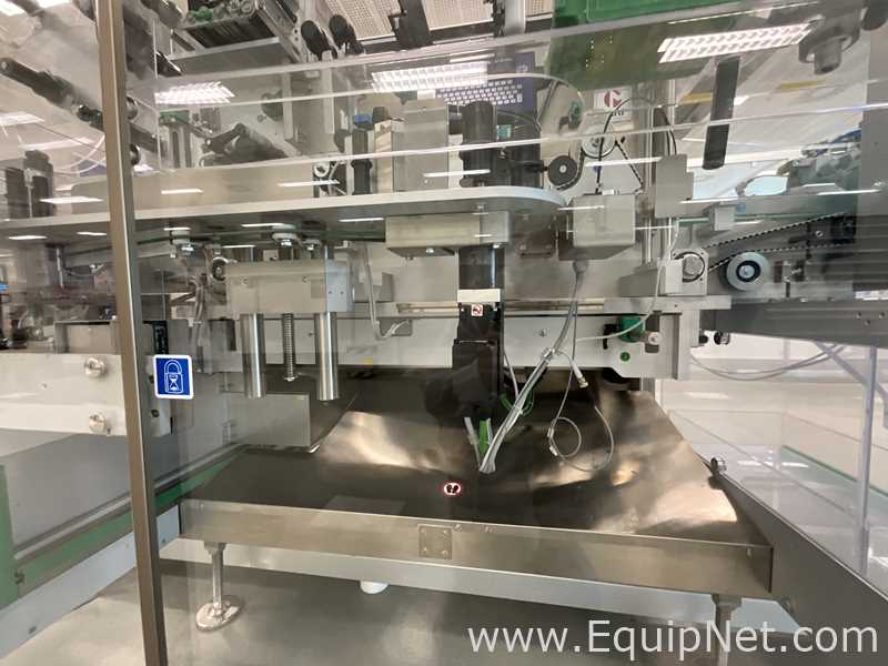 Marchesini Group Neri BLA420 Carton Vignet Labeller with Antares Vision VM1300 142 - Eye Drop Line 1