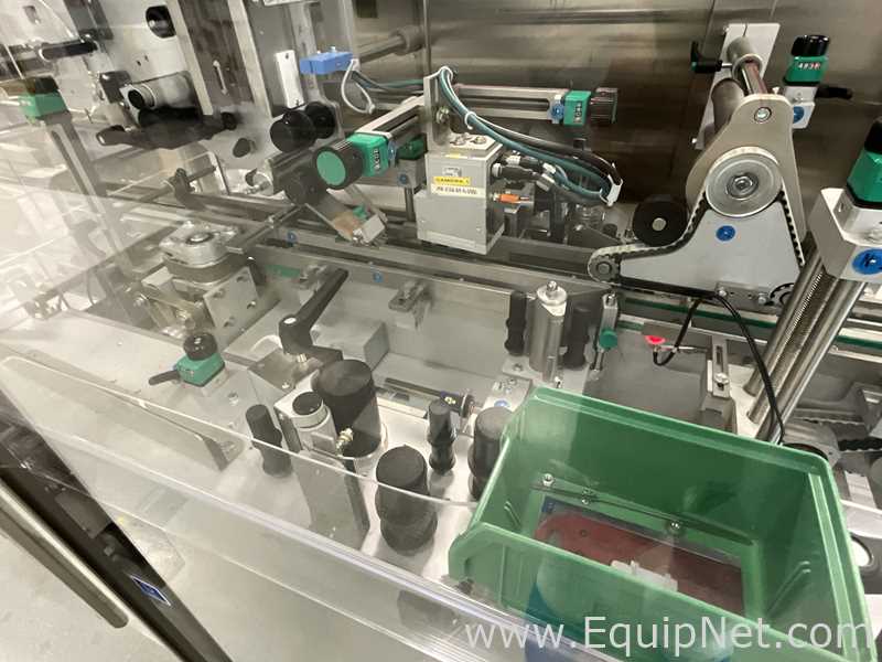 Marchesini Group Neri BLA420 Carton Vignet Labeller with Antares Vision VM1300 142 - Eye Drop Line 1