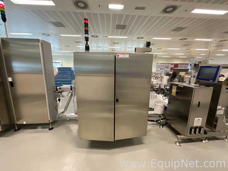 Marchesini Group Neri BLA420 Carton Vignet Labeller with Antares Vision VM1300 142 - Eye Drop Line 1