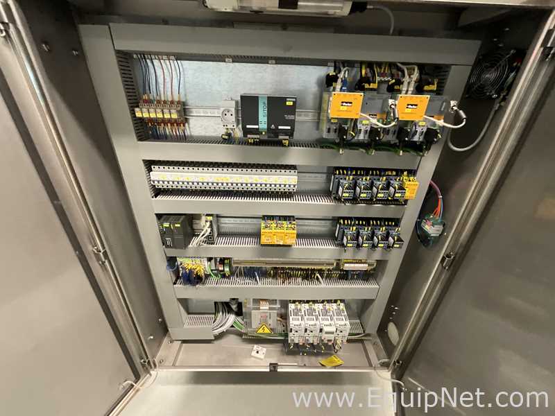 Marchesini Group Neri BLA420 Carton Vignet Labeller with Antares Vision VM1300 142 - Eye Drop Line 1