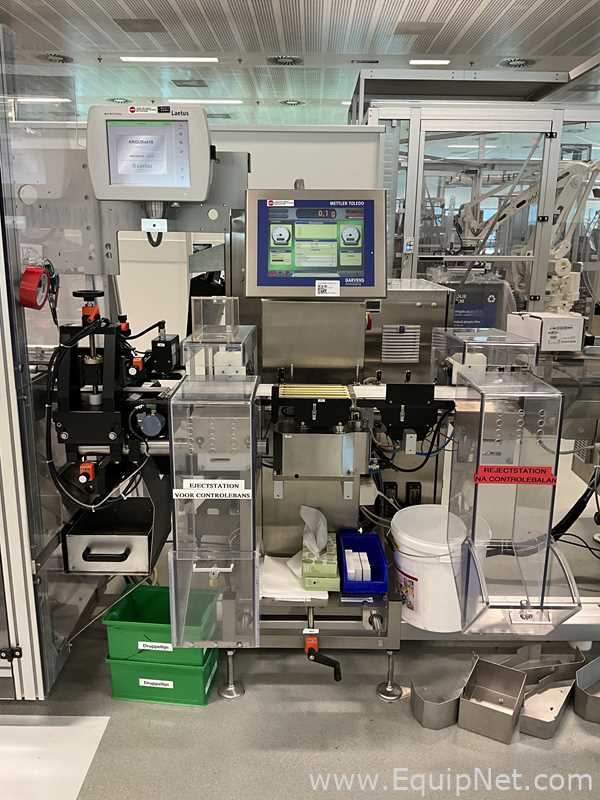 Mettler Toledo Garvens XS2 Check Weigher and Pneumatic Reject Station - Eye Drop Line 1