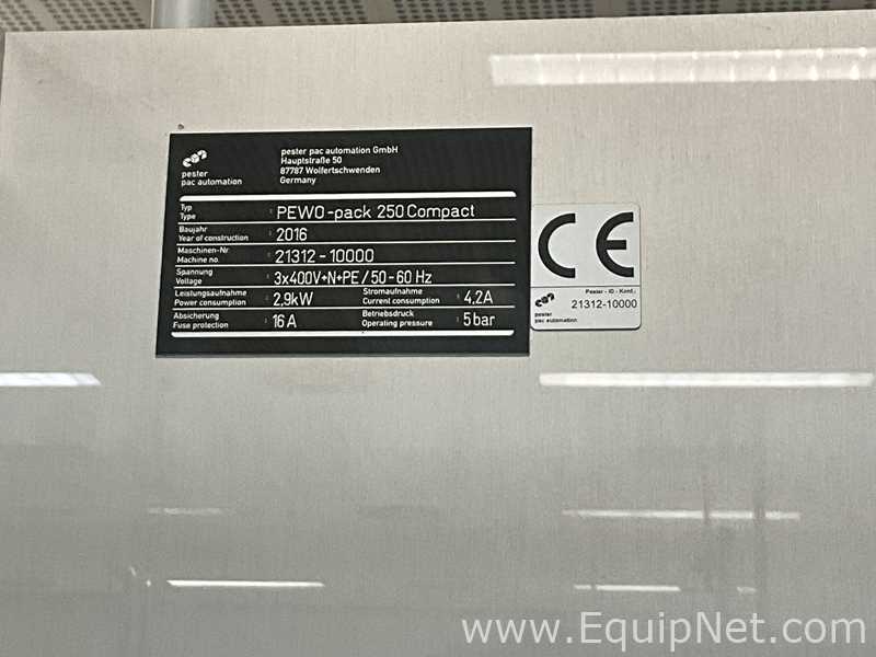 Linhas de Embaladora/Encelofanadora/Encartuchadeira Pester Pac Automation PEWO-pack 250 Compact