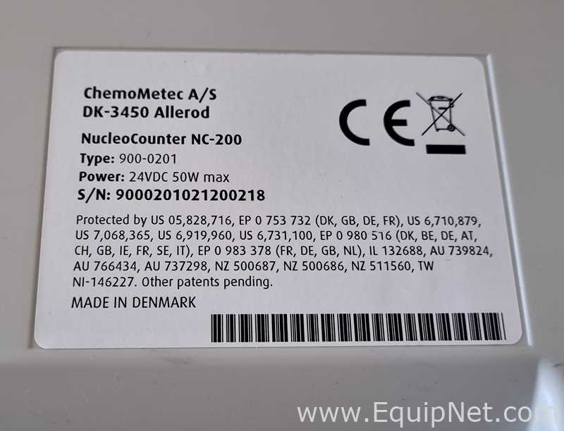 Contador de Partículas Chemometec NC-200