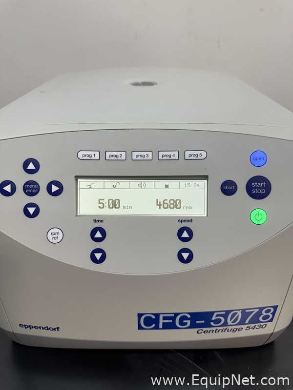 Centrífuga para laboratorio Eppendorf 5430